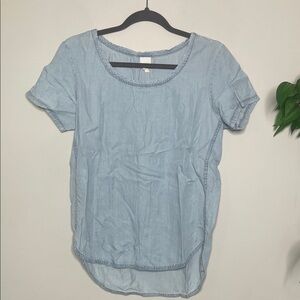 Lole Soft Blue Short Sleeve Top